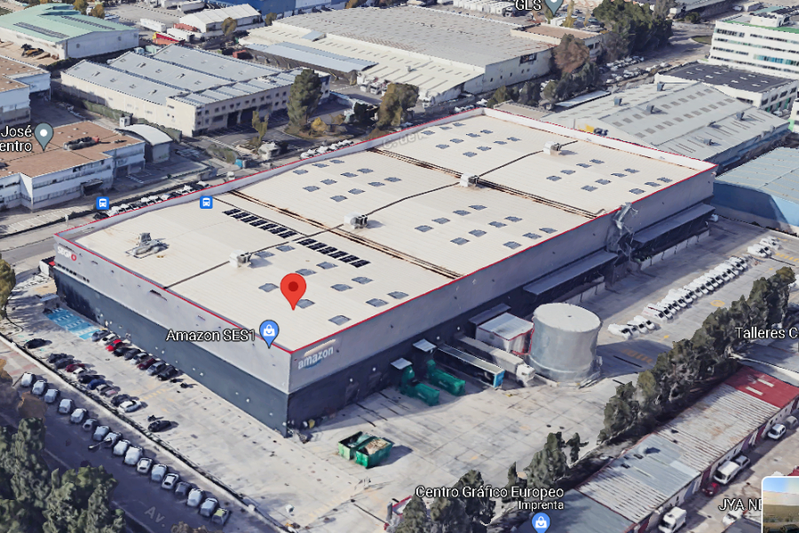 CW nave de Segro para Amazon en Coslada