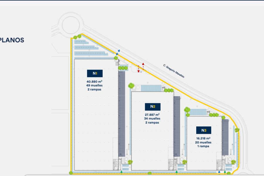 proyecto Newdock eje A-4 acceso directo a M-50 SAVILLS